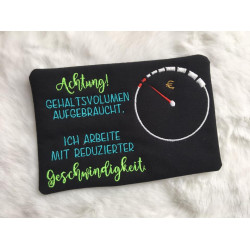 Stickdatei ITH - Mug Rug Gehaltsvolumen aufgebraucht